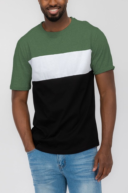 Justin Color Block Tee WEIV