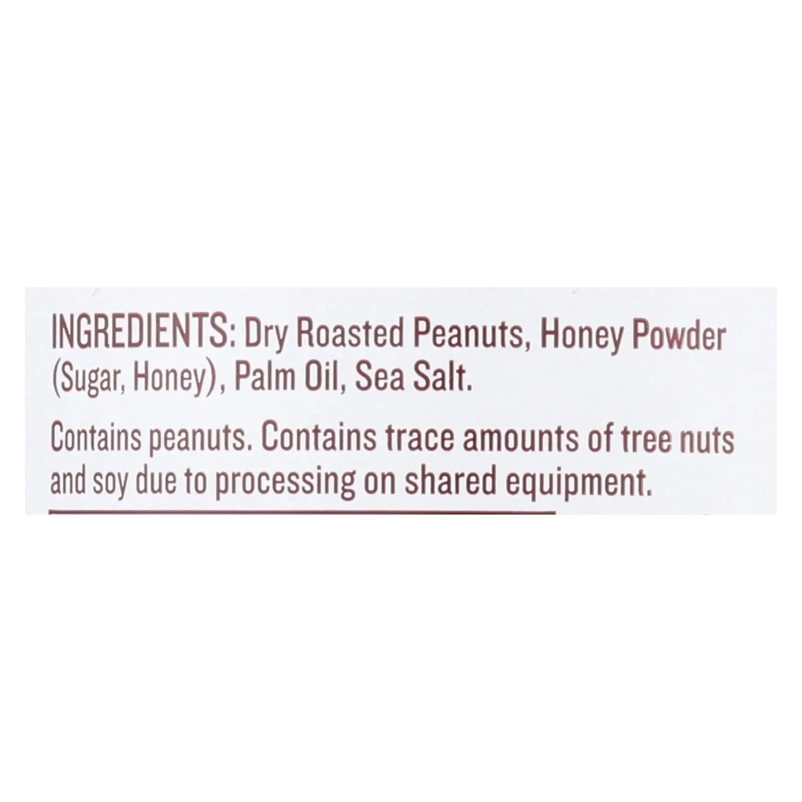 Justin's Nut Butter Peanut Butter - Honey - Case Of 12 - 16 Oz. Justin's Nut Butter