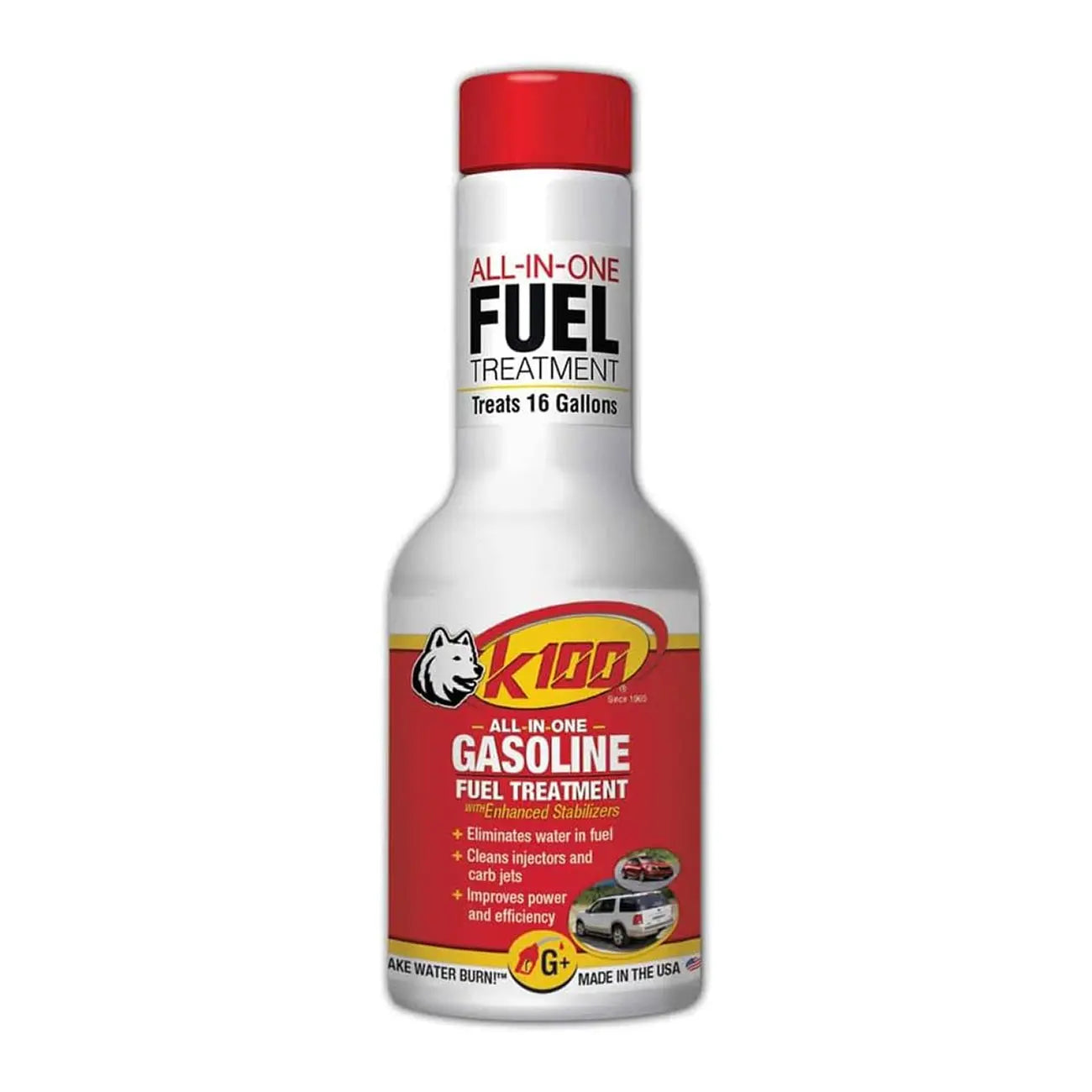 K100 Gasoline Fuel Treatment (8 Ounce) K100