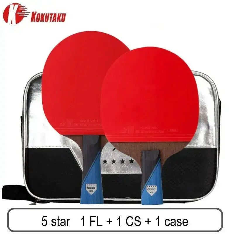 KOKUTAKU-ITTF-professional-4-5-6-Star-ping-pong-racket-Carbon-table-tennis-racket-bat-paddle-set-pimples-in-rubber-with-bag-GreatEagleInc-334779293