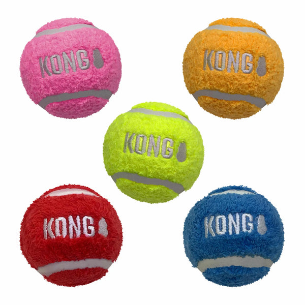 KONG Sport Softies Ball Dog Fetch Toy Assorted KONG