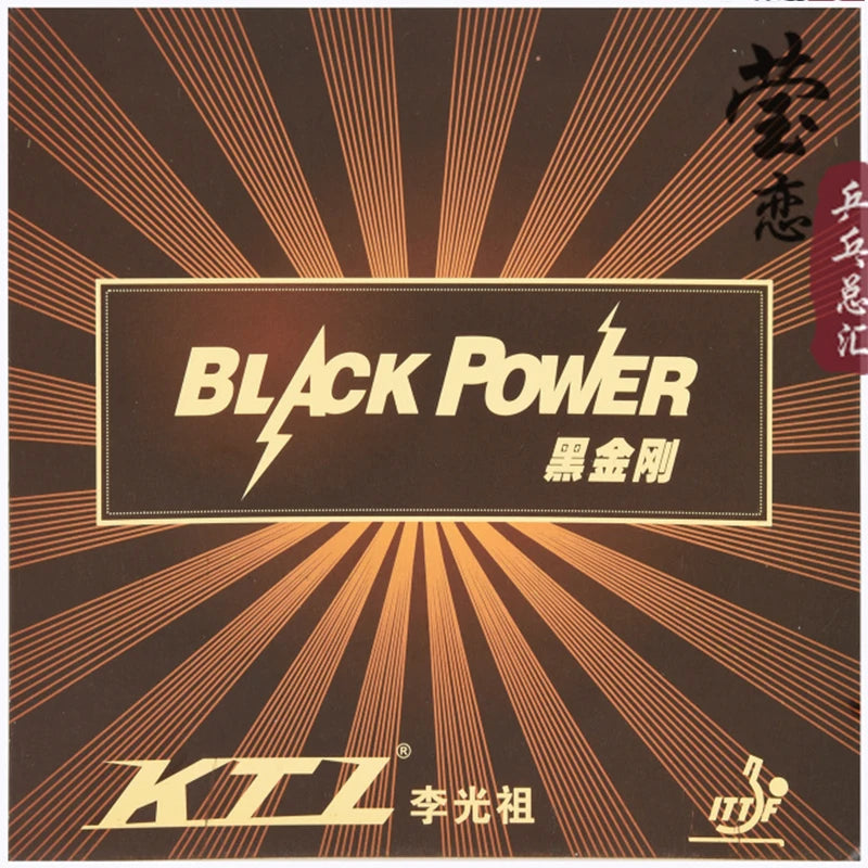KTL-Table Tennis Rubber, Red DIAMONO, Black Power, Ping Pong Blade, Pimples in for Table Tennis, Fast GreatEagleInc