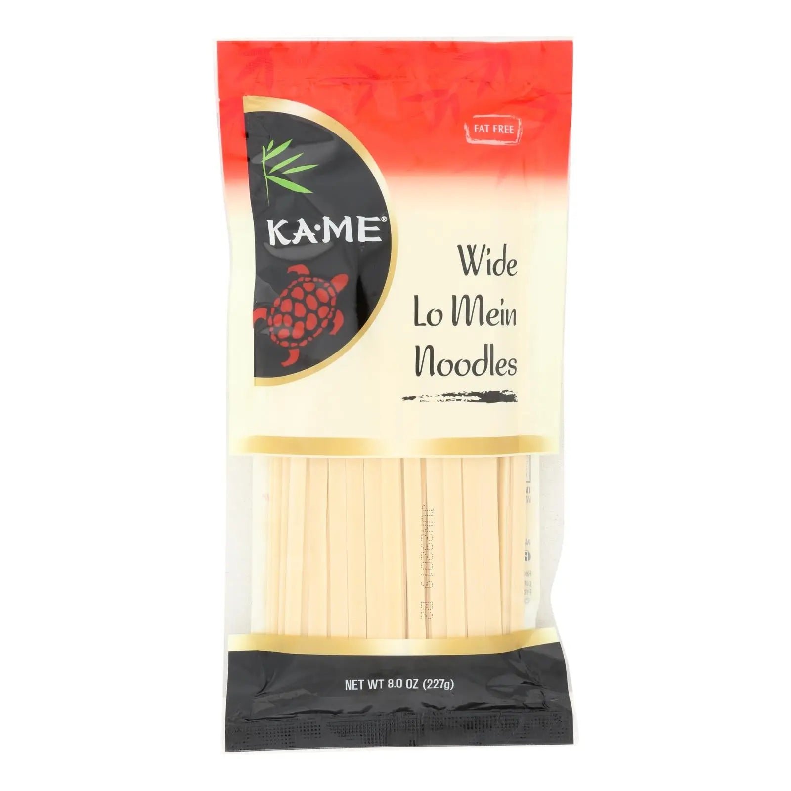 Ka'me Wide Lo Mein Noodles - Case Of 12 - 8 Oz. Ka'me