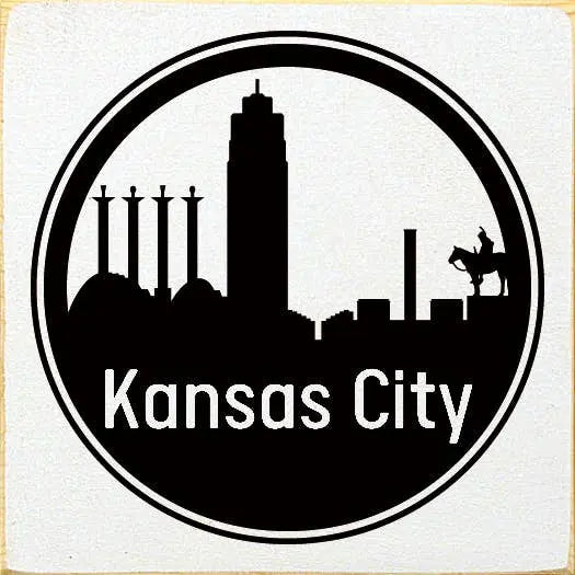 Kansas City Circle Skyline Sawdust City