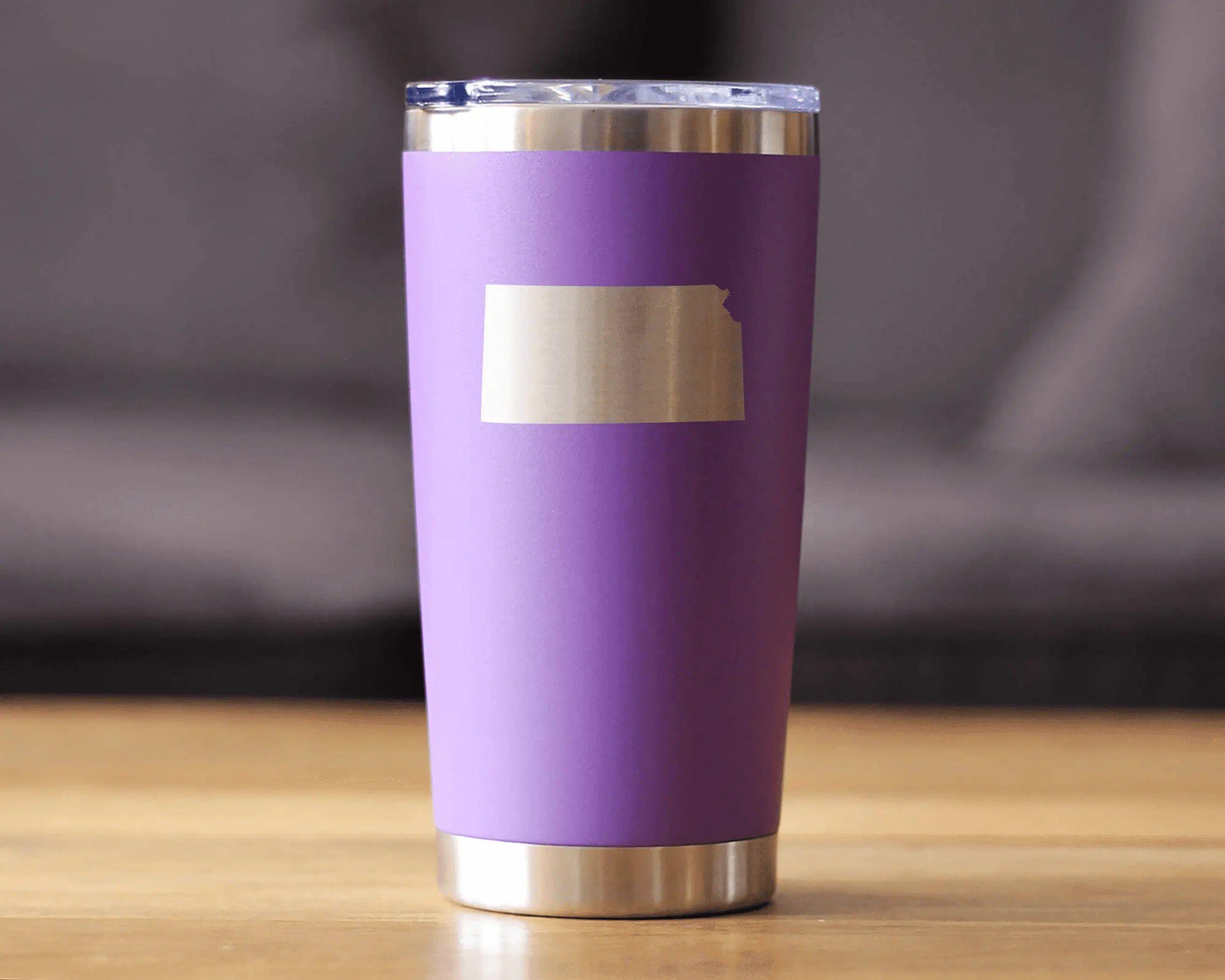 Kansas Outline Insulated Travel Tumbler - Kansans Gifts Bevvee