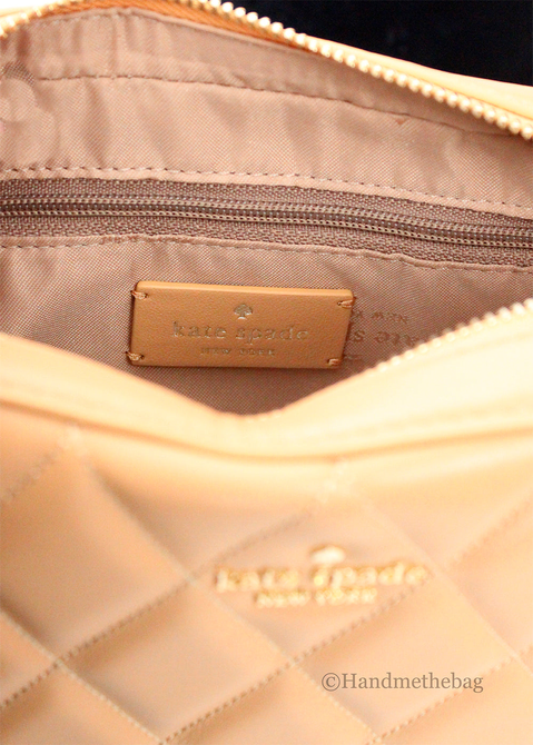 Kate Spade Carey Mini Tiramisu Quilted Camera Crossbody Bag JV Deals