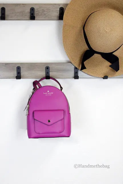 Kate Spade Schuyler Mini Baja Rose PVC Leather Backpack JV Deals