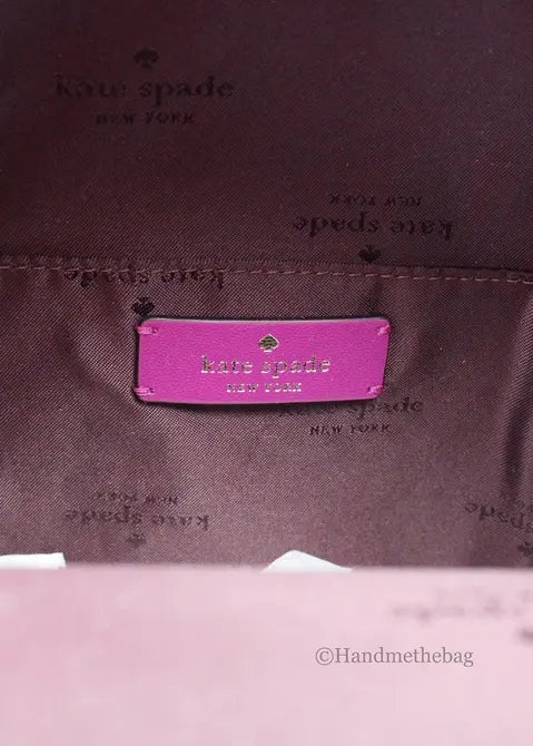 Kate Spade Schuyler Mini Baja Rose PVC Leather Backpack JV Deals