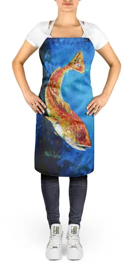 Katy Red Red Fish Apron Caroline's Treasures