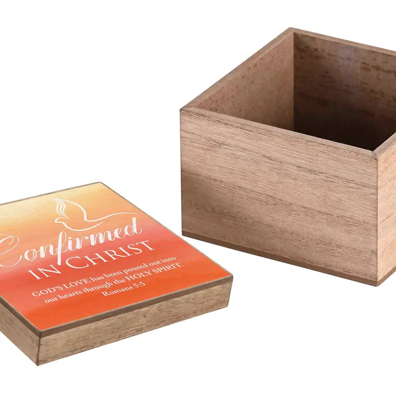 Keepsake Box Confirmed In Christ Rom.5:5 Dicksons Inc