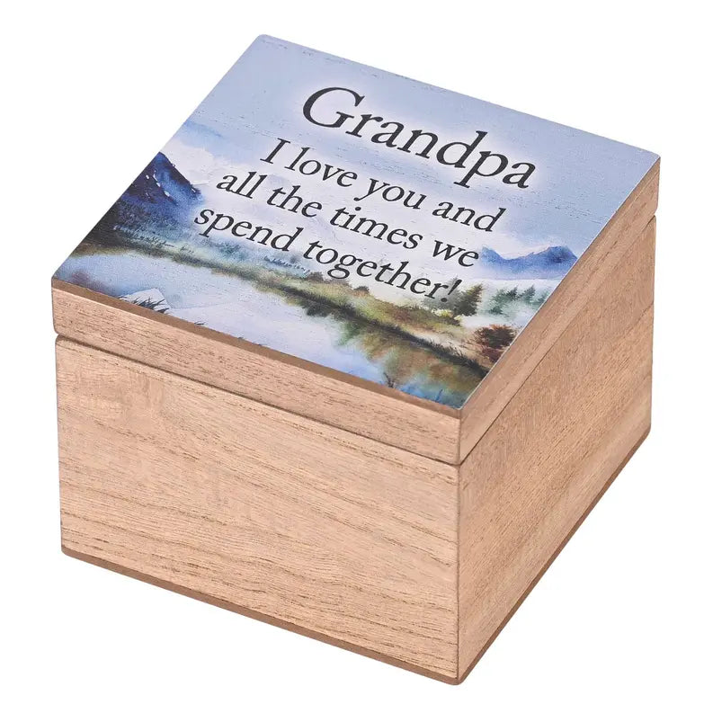 Keepsake Box Grandpa I Love You All The Dicksons Inc