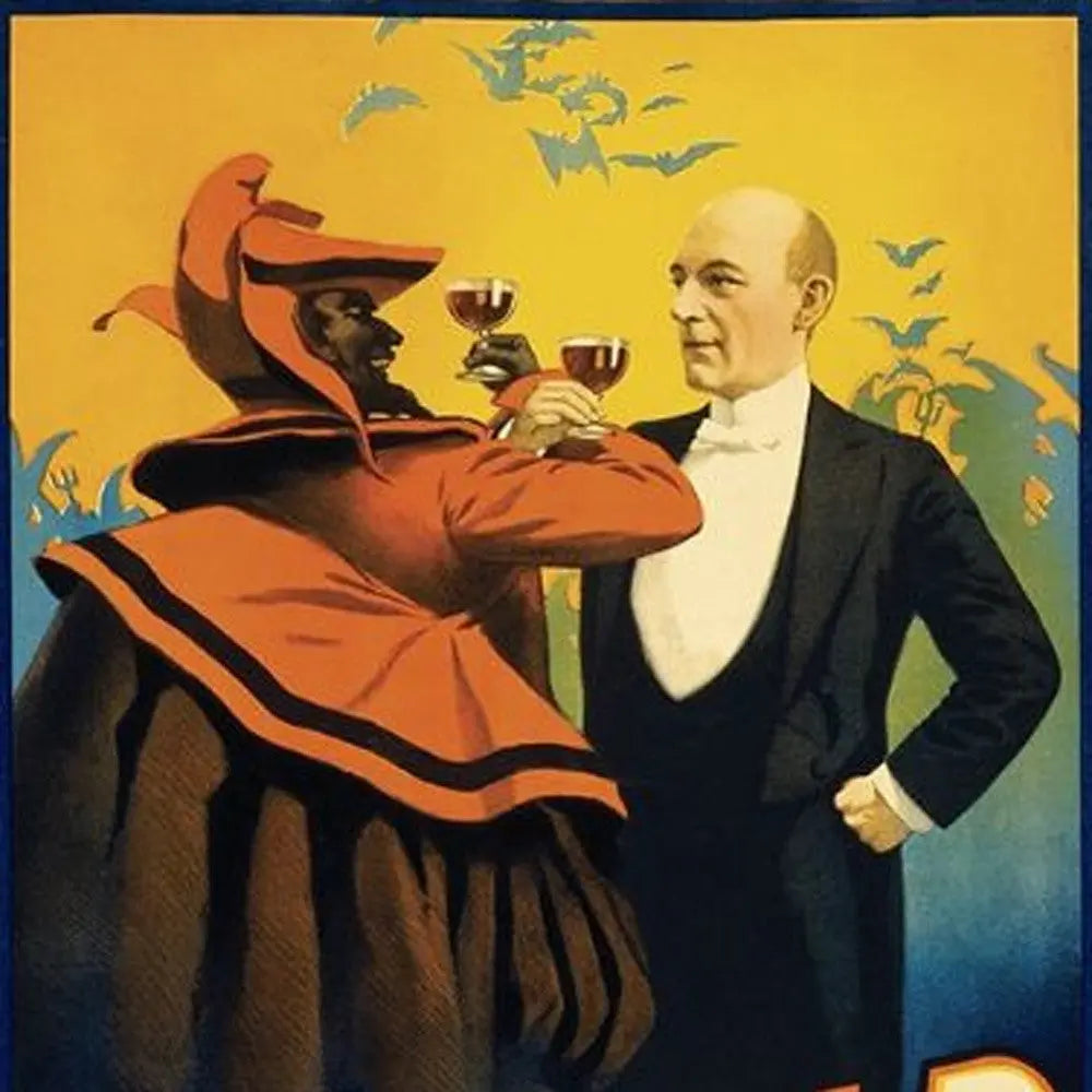 Kellar Levitation Vintage Magic Unframed Print Wall Art - GreatEagleInc