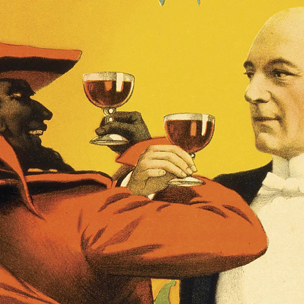 Kellar Drinks With The Devil Vintage Magic Unframed Print Wall Art - GreatEagleInc