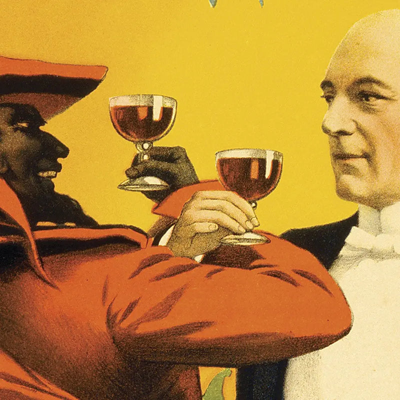 Kellar Drinks With The Devil Vintage Magic Unframed Print Wall Art - GreatEagleInc