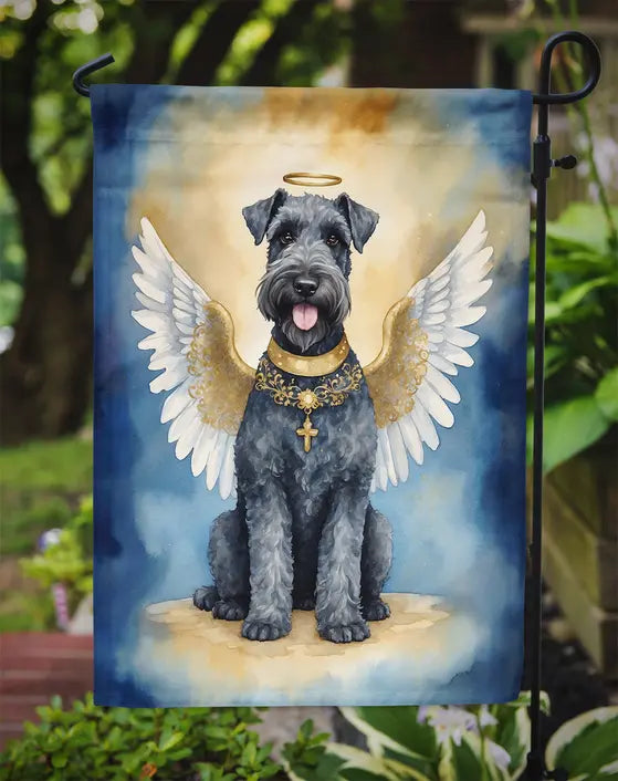 Kerry Blue Terrier My Angel Garden Flag Caroline's Treasures
