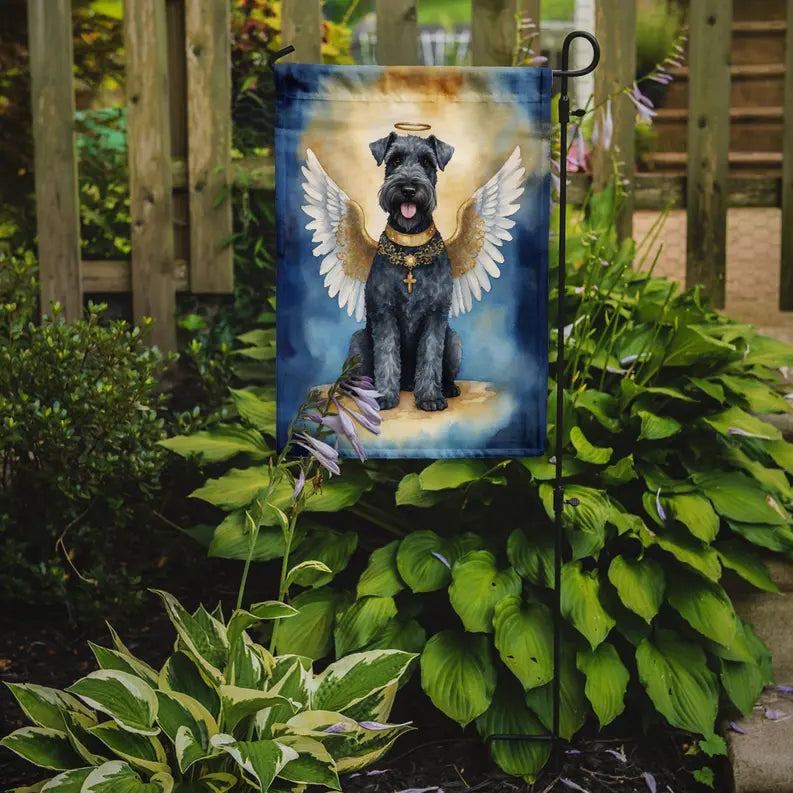 Kerry Blue Terrier My Angel Garden Flag Caroline's Treasures