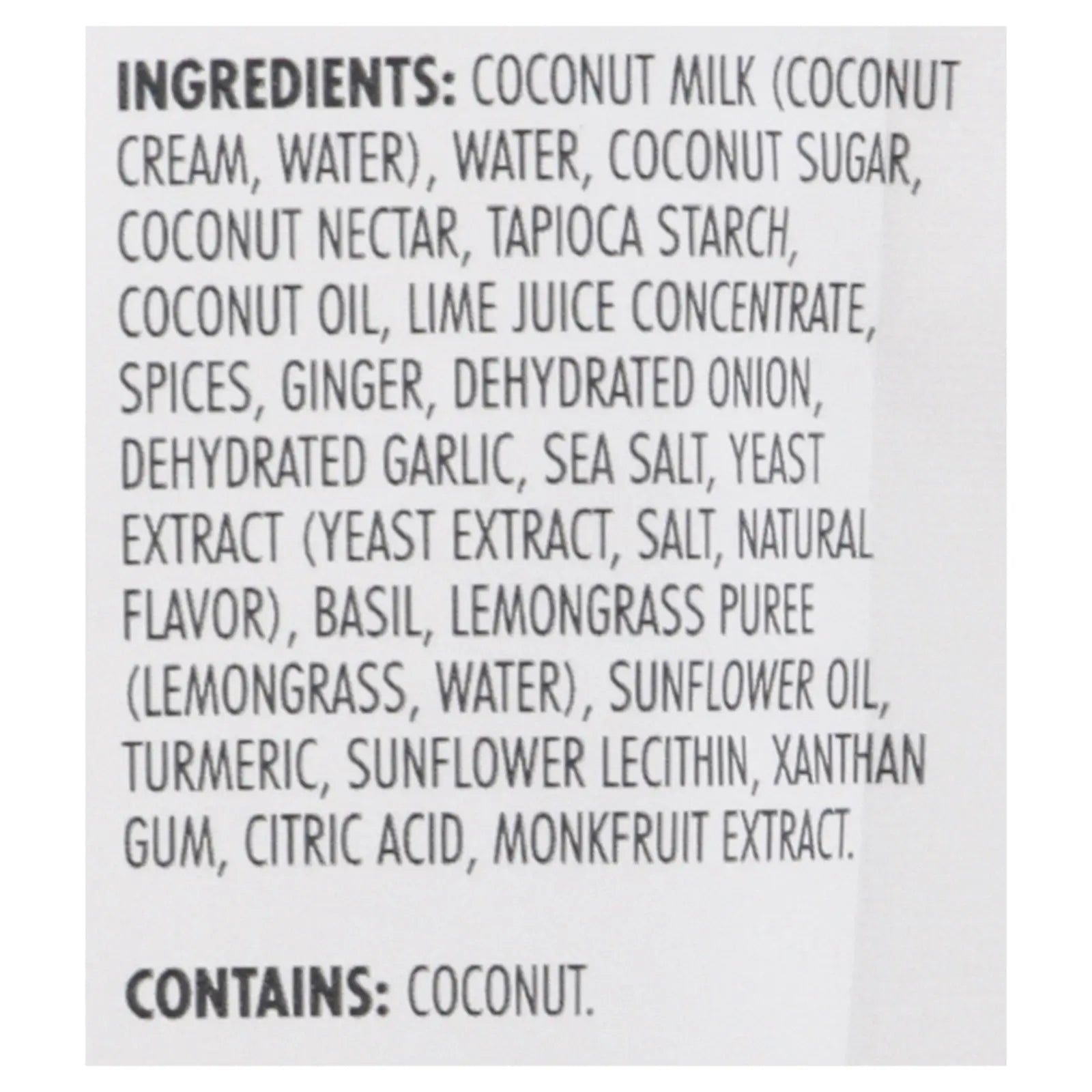 Kevin's Natural Foods - Sauce Thai Coconut - Case Of 12-7 Oz Kevin's Natural Foods