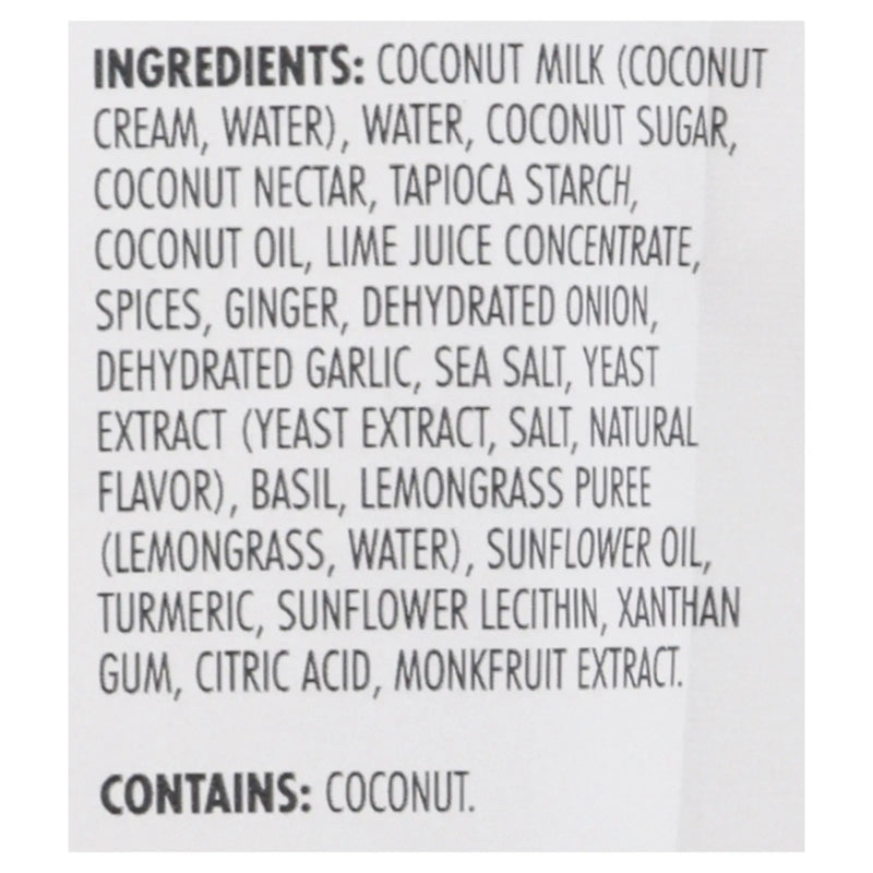 Kevin's Natural Foods - Sauce Thai Coconut - Case Of 12-7 Oz Kevin's Natural Foods