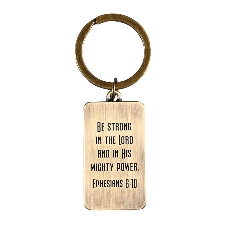 Keyring Man Of God Ephesians 6:10 Dicksons Inc