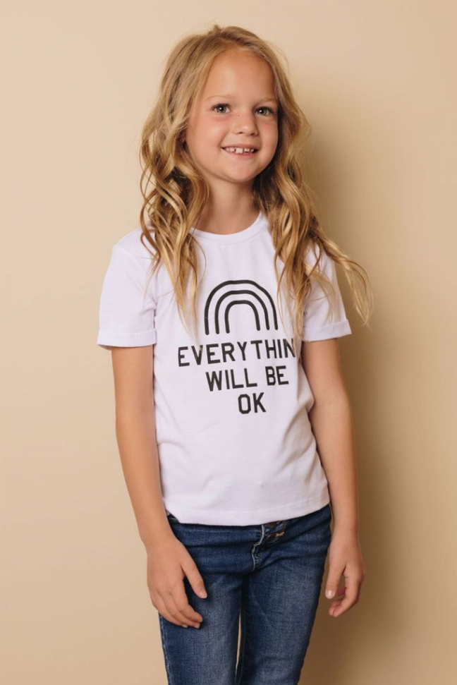 Kids - Everything Will Be Ok Mama + Me Tee Stay Warm in Style
