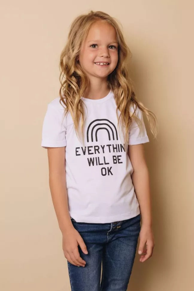 Kids - Everything Will Be Ok Mama + Me Tee Stay Warm in Style