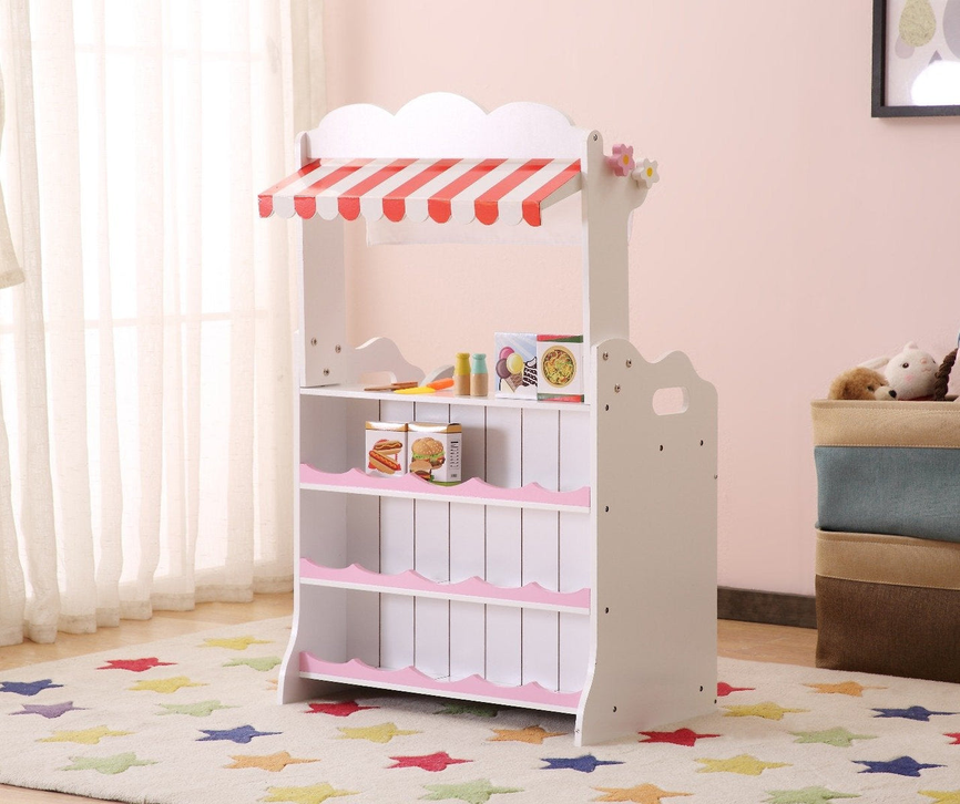 Kids Funnel 2 In 1 Pretend Kitchen and Market Stall Kids Funnel