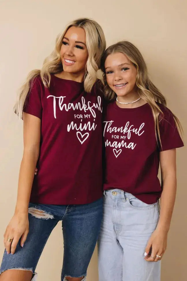 Kids - Mama + Mini Tee Stay Warm in Style