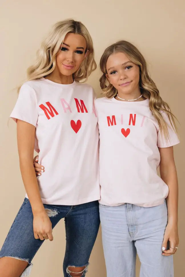 Kids - Mama + Mini Tee Stay Warm in Style