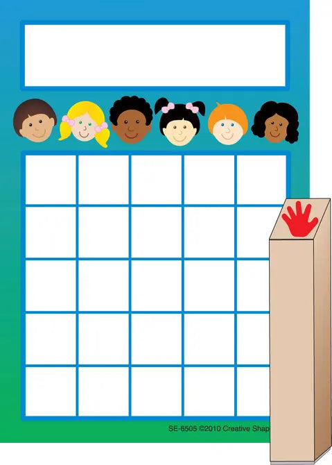 Kids Progress Pad/ Stamps Set Creative Shapes