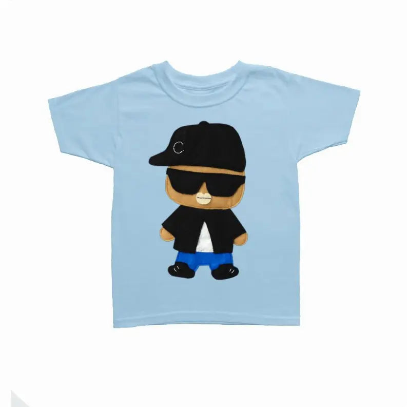 Kids T-shirt - Rad Rapper - Big Sunglasses Mi Cielo
