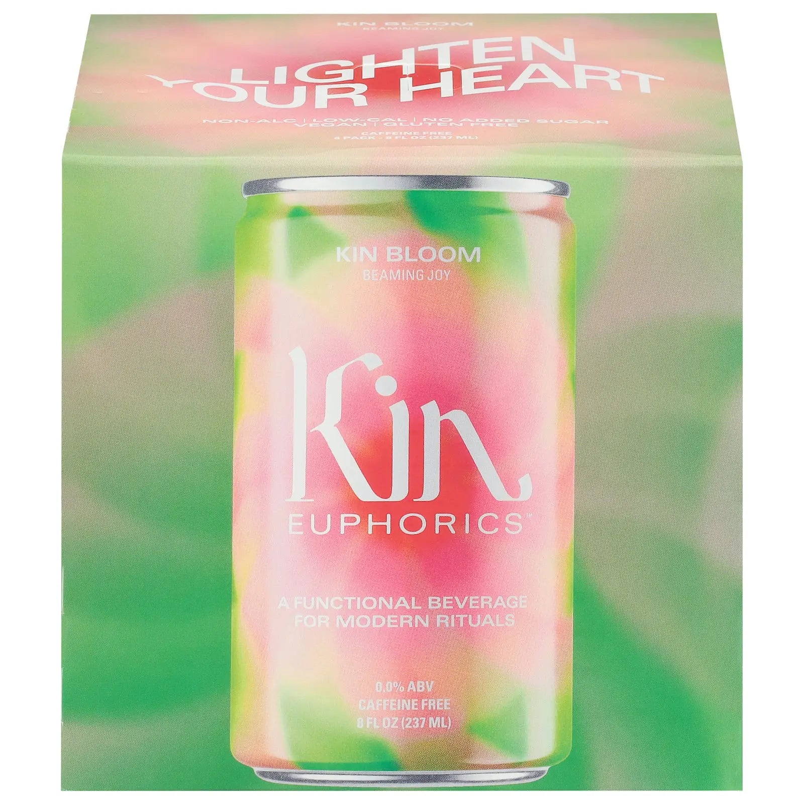 Kin Euphorics - Adaptogens Kin Bloom 4pk - Cs Of 6-4/8 Fz Kin Euphorics