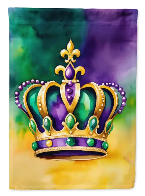 King's Mardi Gras Crown House Flag Caroline's Treasures