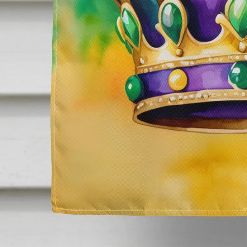 King's Mardi Gras Crown House Flag Caroline's Treasures