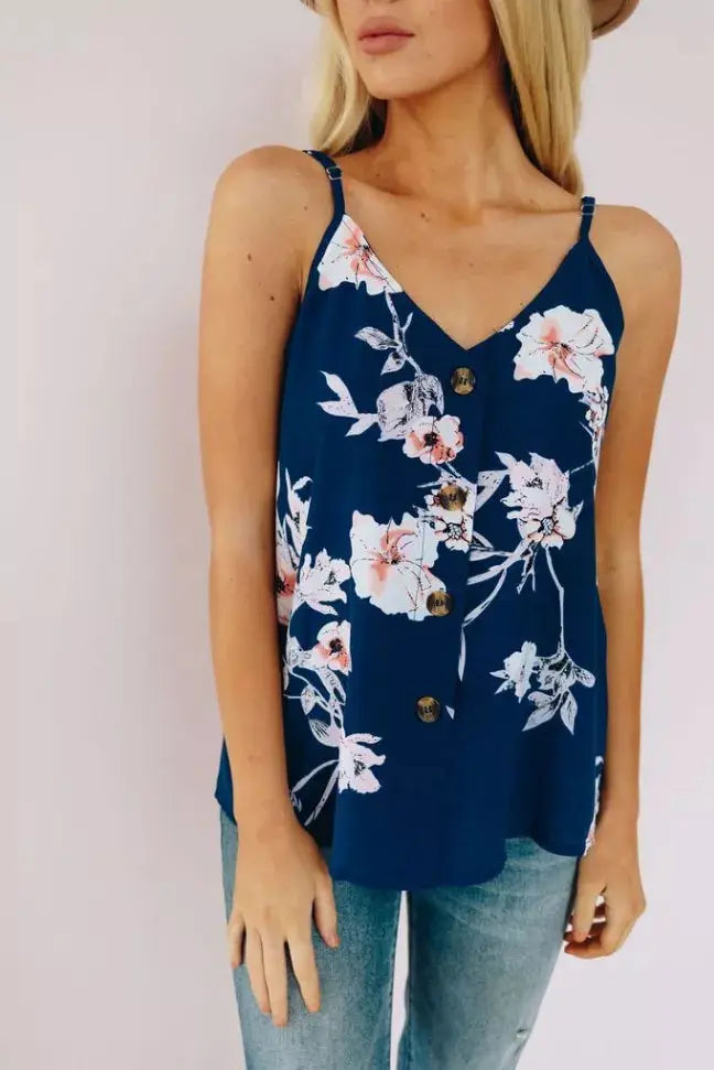 Kiss From A Floral Tank Stay Warm in Style