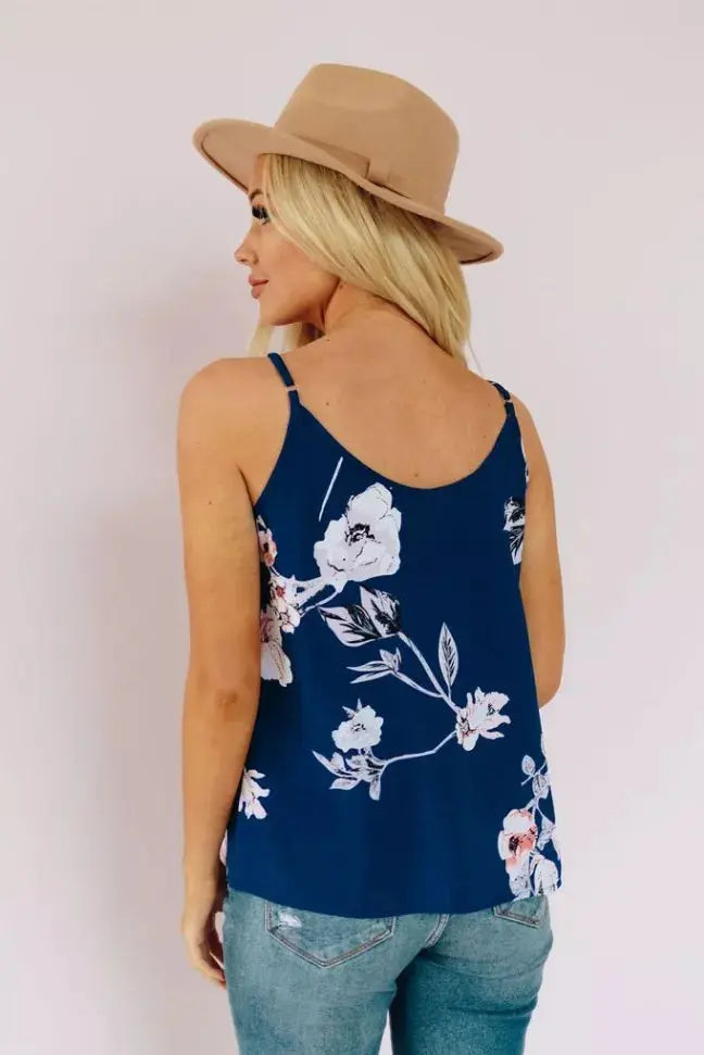 Kiss From A Floral Tank Stay Warm in Style