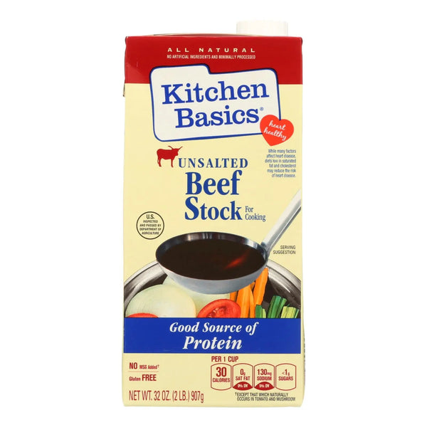 Kitchen Basics Beef Stock - Case Of 12 - 32 Fl Oz. - GreatEagleInc