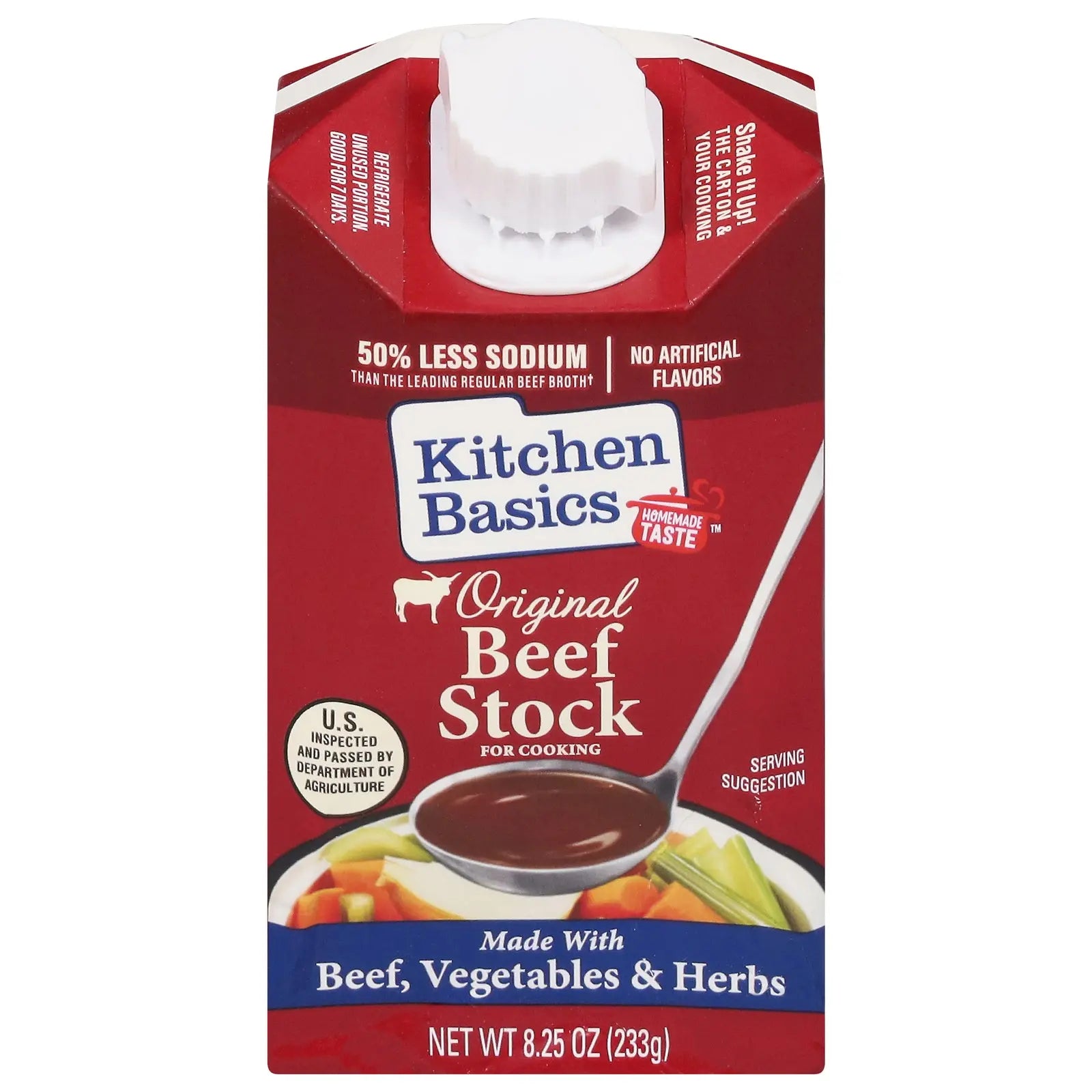 Kitchen Basics - Stock Beef - Cs Of 12-8.25 Fz Kitchen Basics