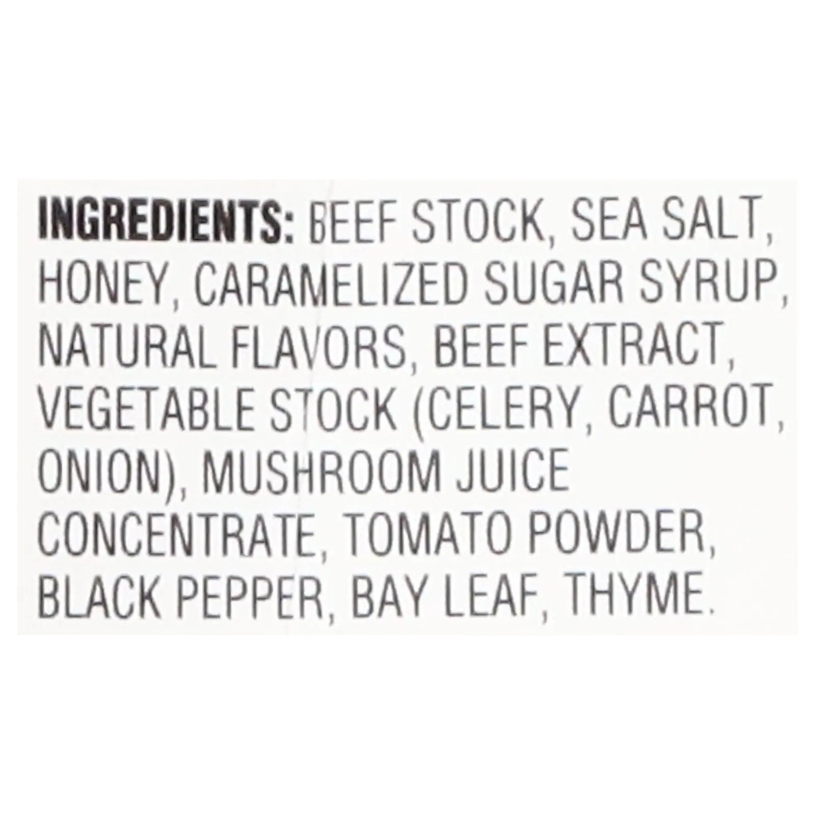 Kitchen Basics - Stock Beef - Cs Of 12-8.25 Fz Kitchen Basics