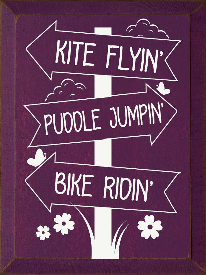 Kite Flyin' Puddle Jumpin' Bike Ridin' Sawdust City
