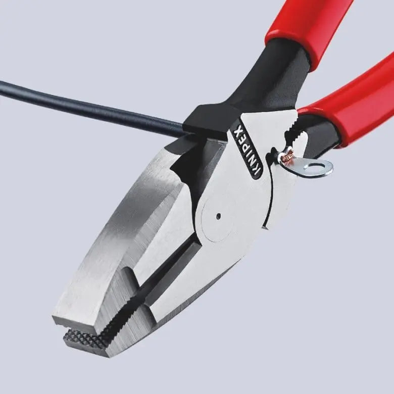 Knipex High Leverage Linemans Pliers New England Fish Tape Puller Crimper Knipex