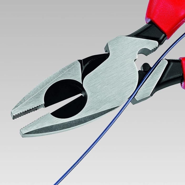 Knipex High Leverage Linemans Pliers New England Fish Tape Puller Crimper Knipex