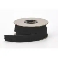 Knit elastic, Black 1/2 in - 10 yards MUTUAL INDUSTRIES INC.