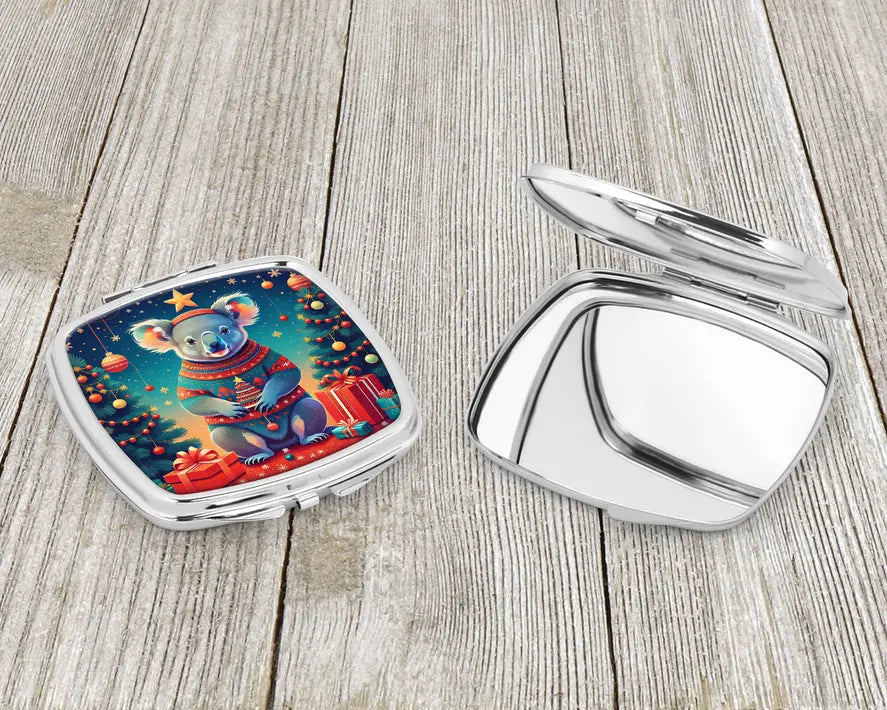Koala Christmas Compact Mirror Caroline's Treasures