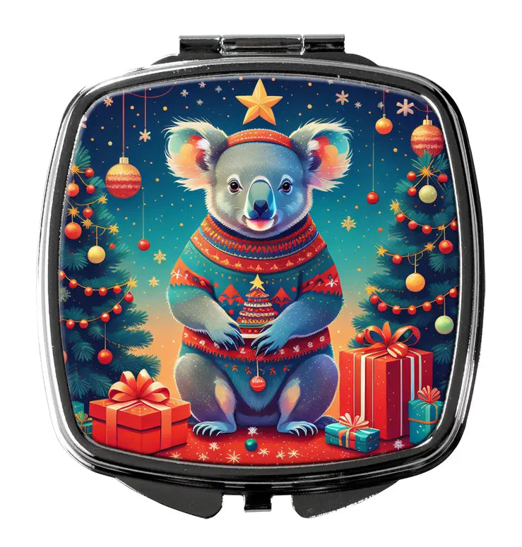 Koala Christmas Compact Mirror Caroline's Treasures