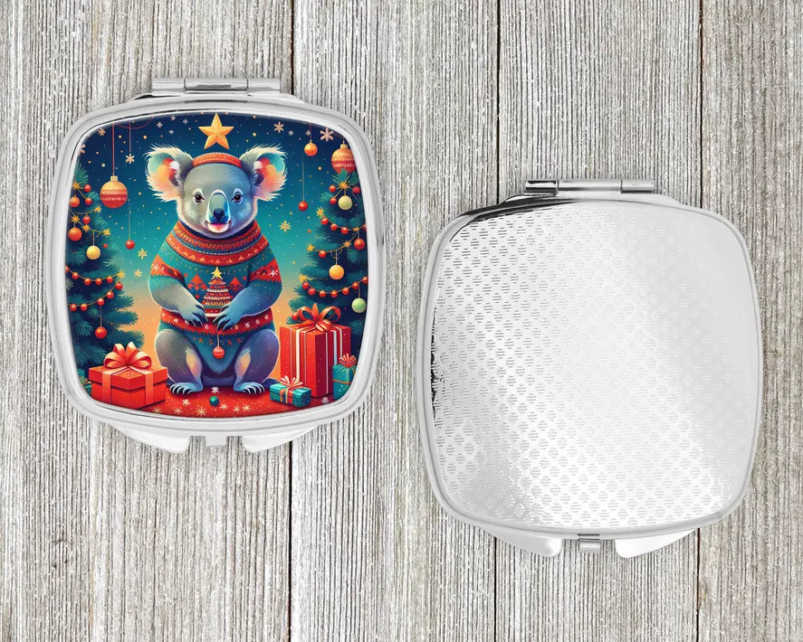 Koala Christmas Compact Mirror Caroline's Treasures