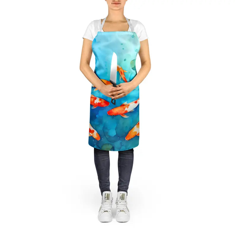 Koi Fish Apron Caroline's Treasures