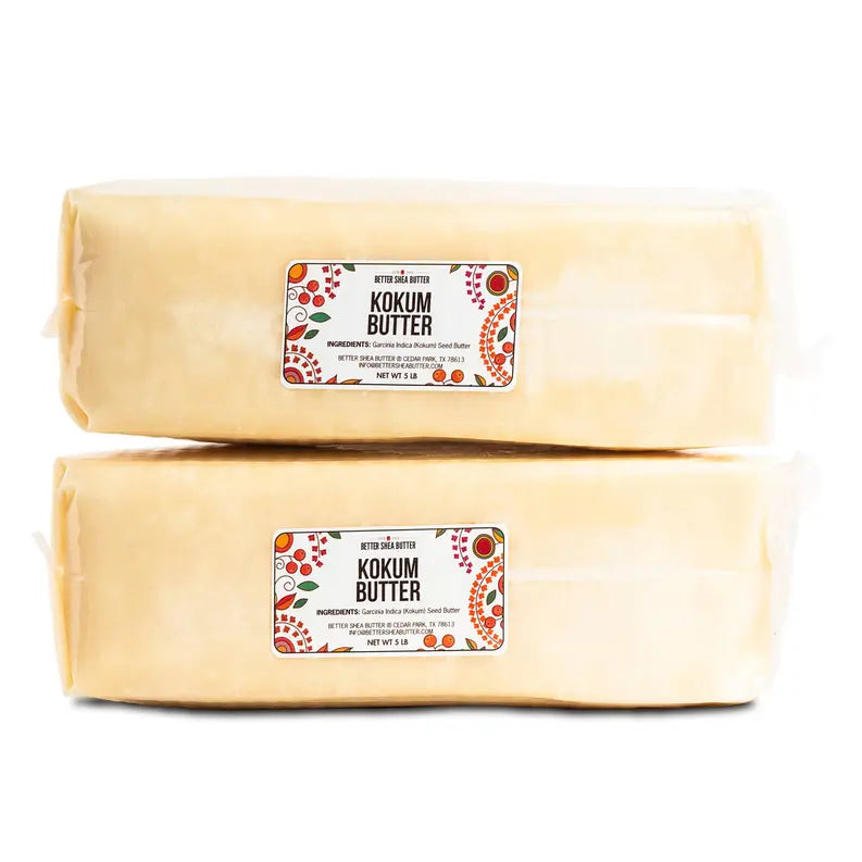 Kokum Butter Bulk | 100% Pure | 10 Lbs Better Shea Butter