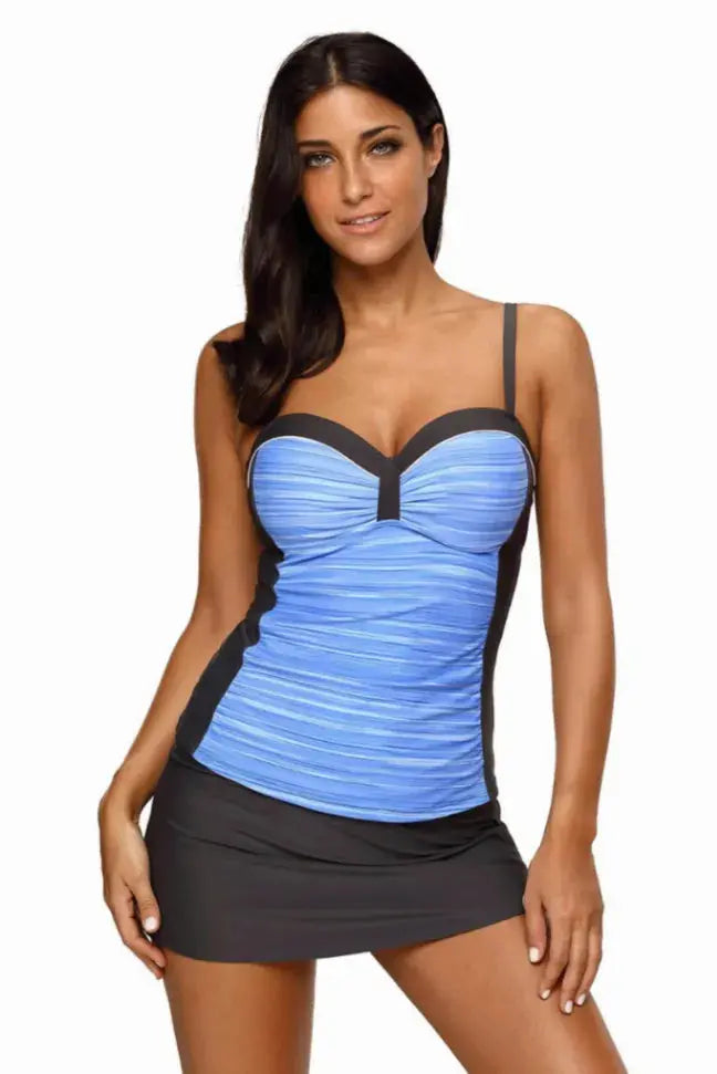 Kristine Tankini And Skirt Stay Warm in Style