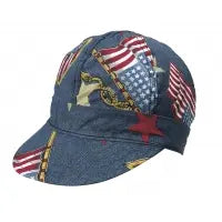 Kromer Welder Cap, Cotton, Length 5 in, MUTUAL INDUSTRIES INC.