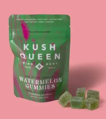 Kush Queen Watermelon Female Gummies Delta 8 Doc Johnson Novelties
